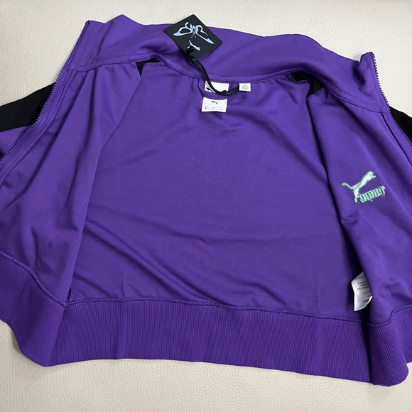 NWT - Puma x Dua Lipa Women’s Cropped Jacket - Size XL - Picture 8 of 12